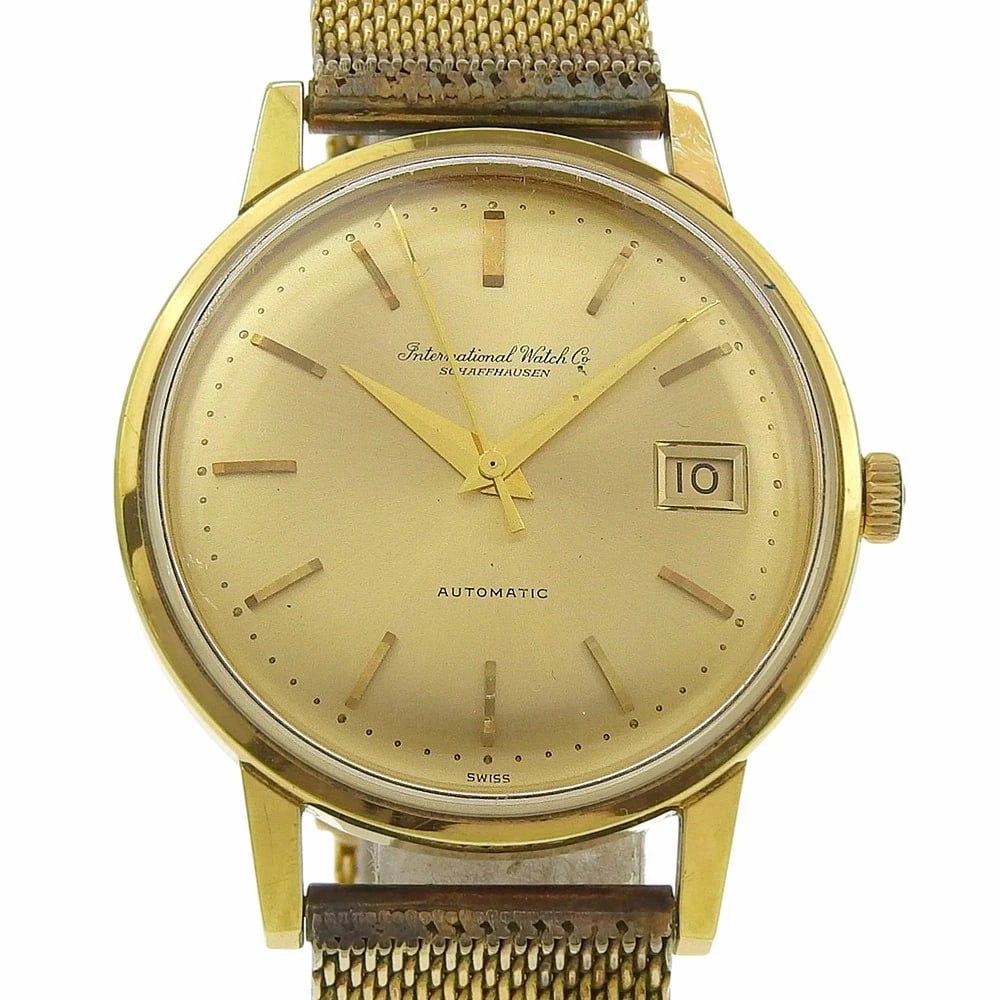 INTERNATIONAL WATCH COMPANY GOLD PLATED AUTOMATIC WATCH (1 of 2)