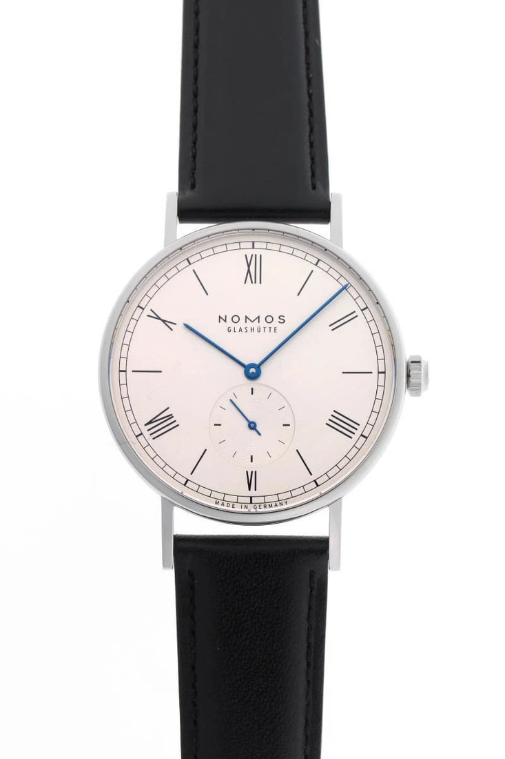 NOMOS RADWIG AUTOMATIC SILVER DIAL WATCH - 2