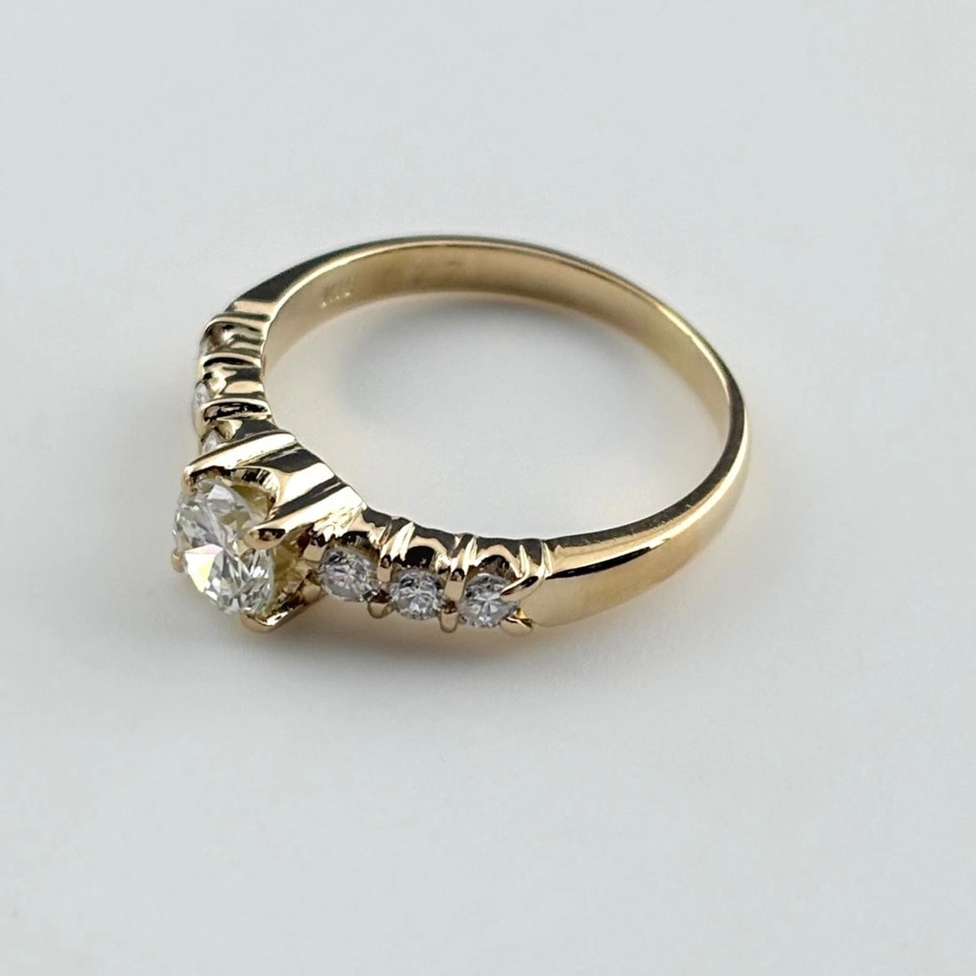 DIAMOND DESIGN RING YG YELLOWGOLD (1 of 3)