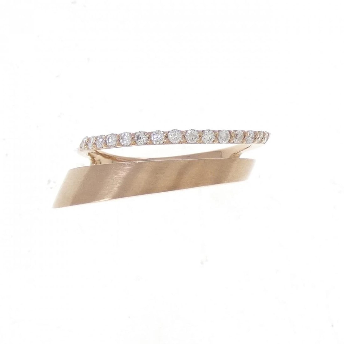 K18PG DIAMOND RING - 2