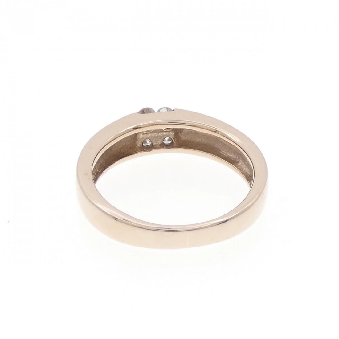 K18PG FLOWER DIAMOND RING - 3