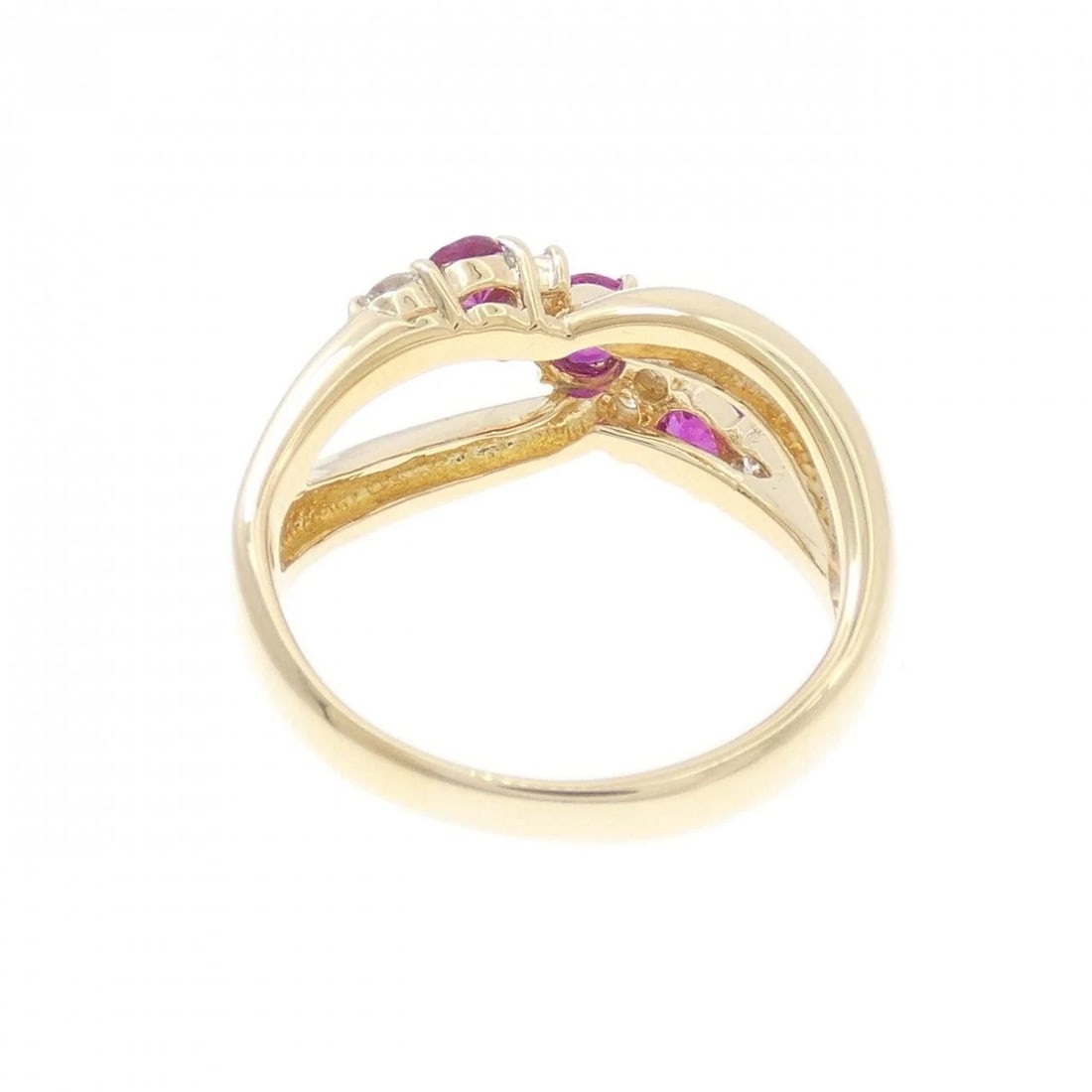 K18YG RUBY RING - 3