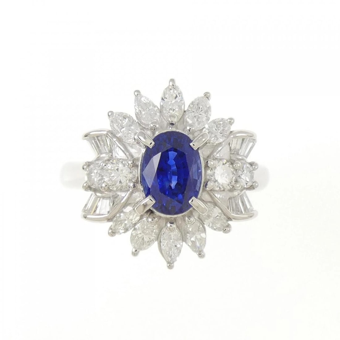 PT900 SAPPHIRE RING - 2
