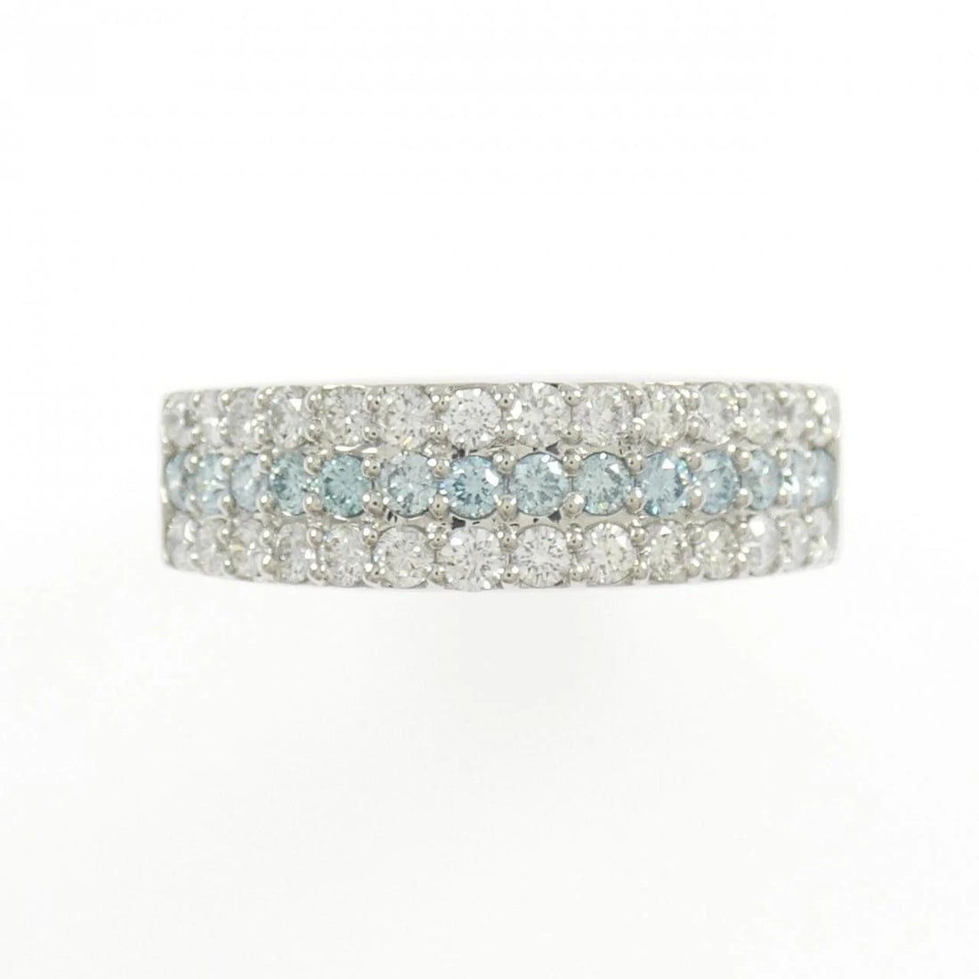 PT900 PAVE DIAMOND RING - 2