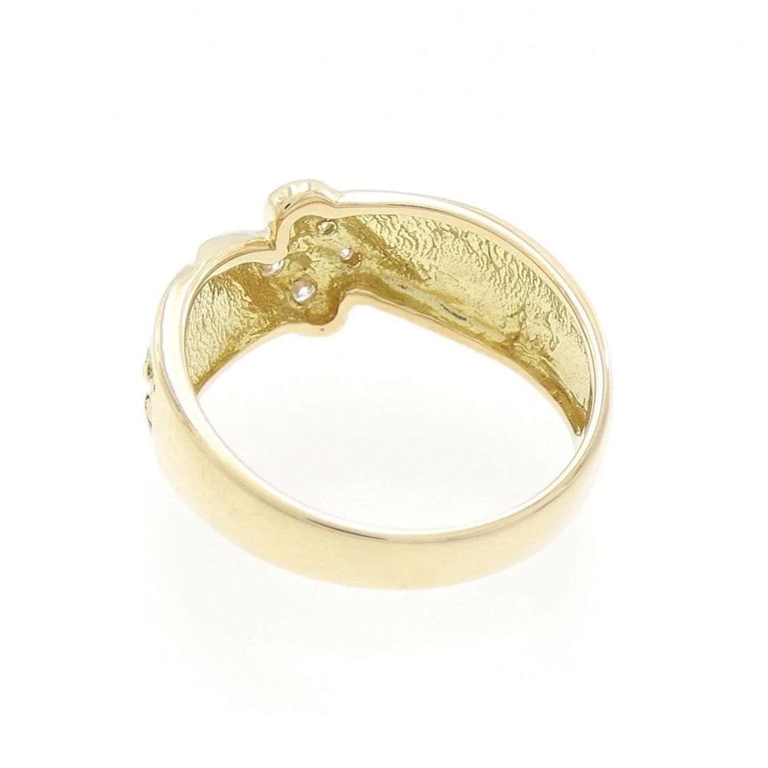 K18YG DIAMOND RING - 3