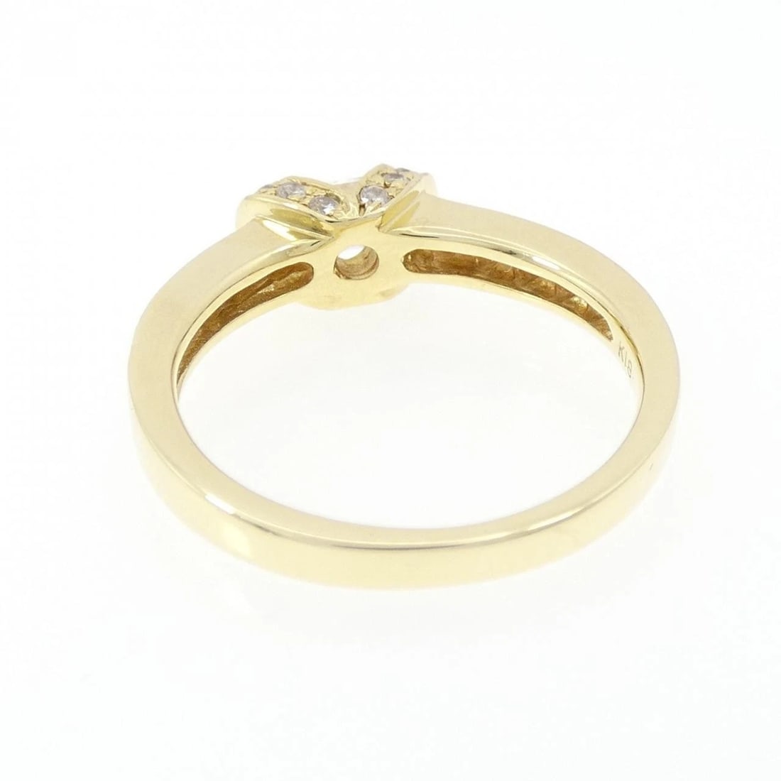 K18YG DIAMOND RING - 3