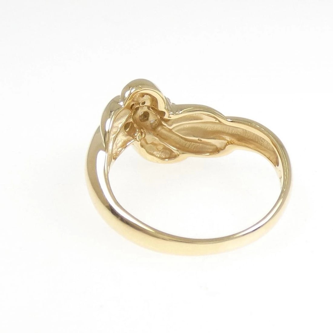K18YG DIAMOND RING - 3