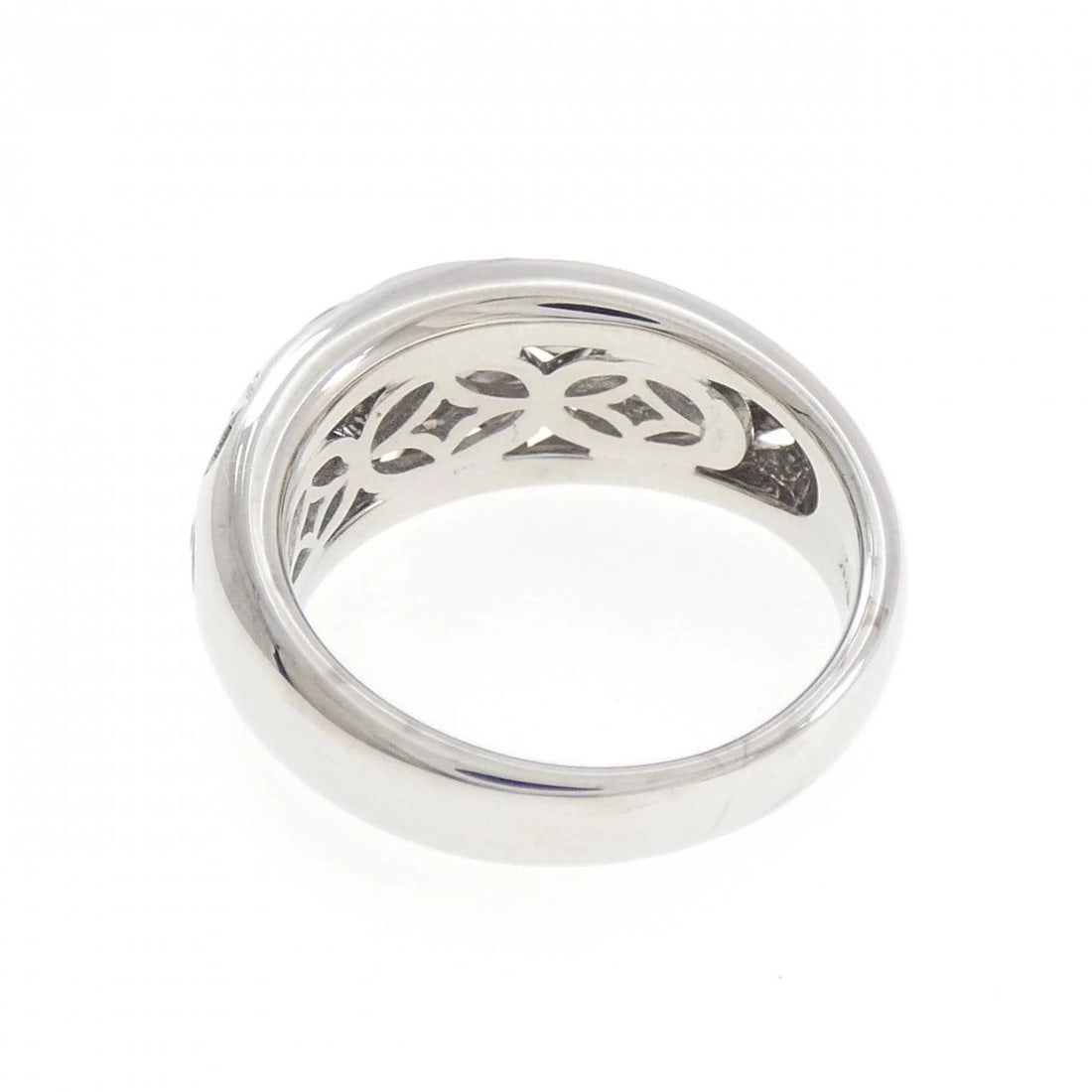 K18WG DIAMOND RING - 2