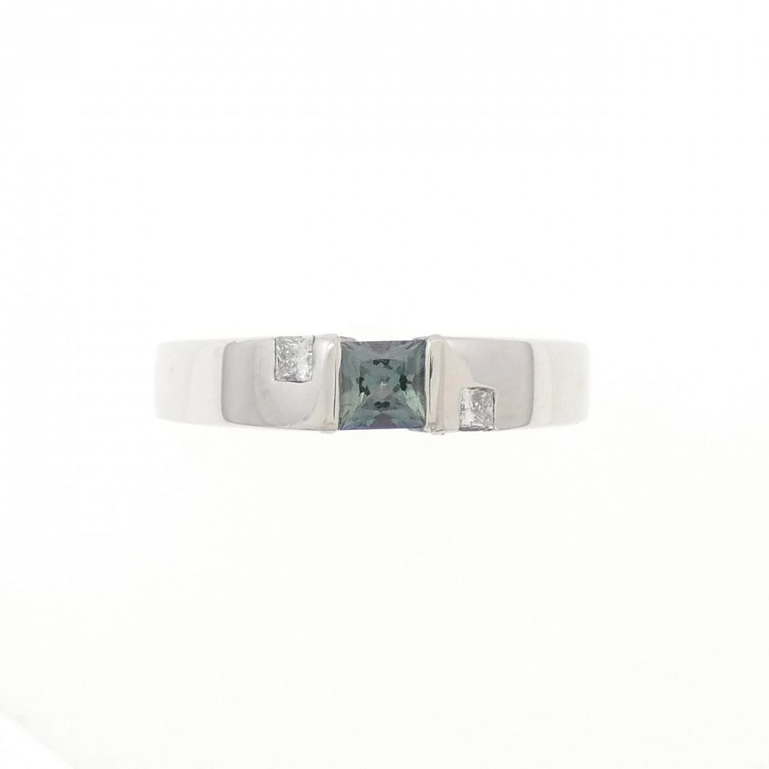 PT900 ALEXANDRITE RING - 2