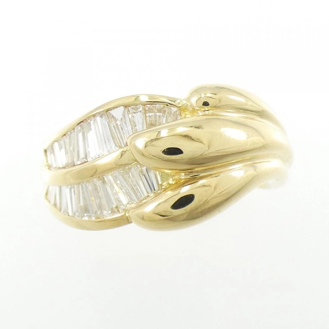 750YG DIAMOND RING - 2