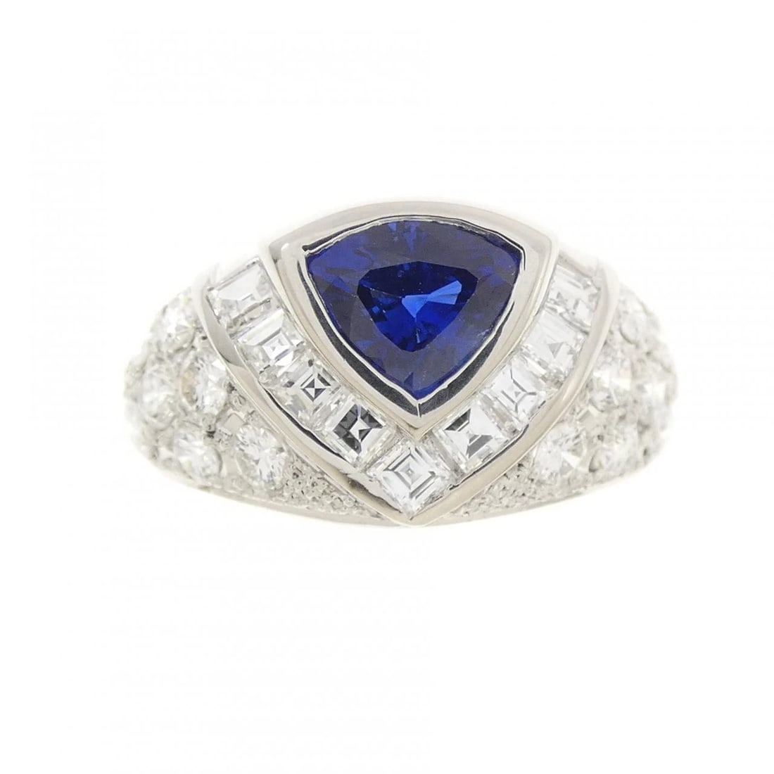 PT900 SAPPHIRE RING - 2