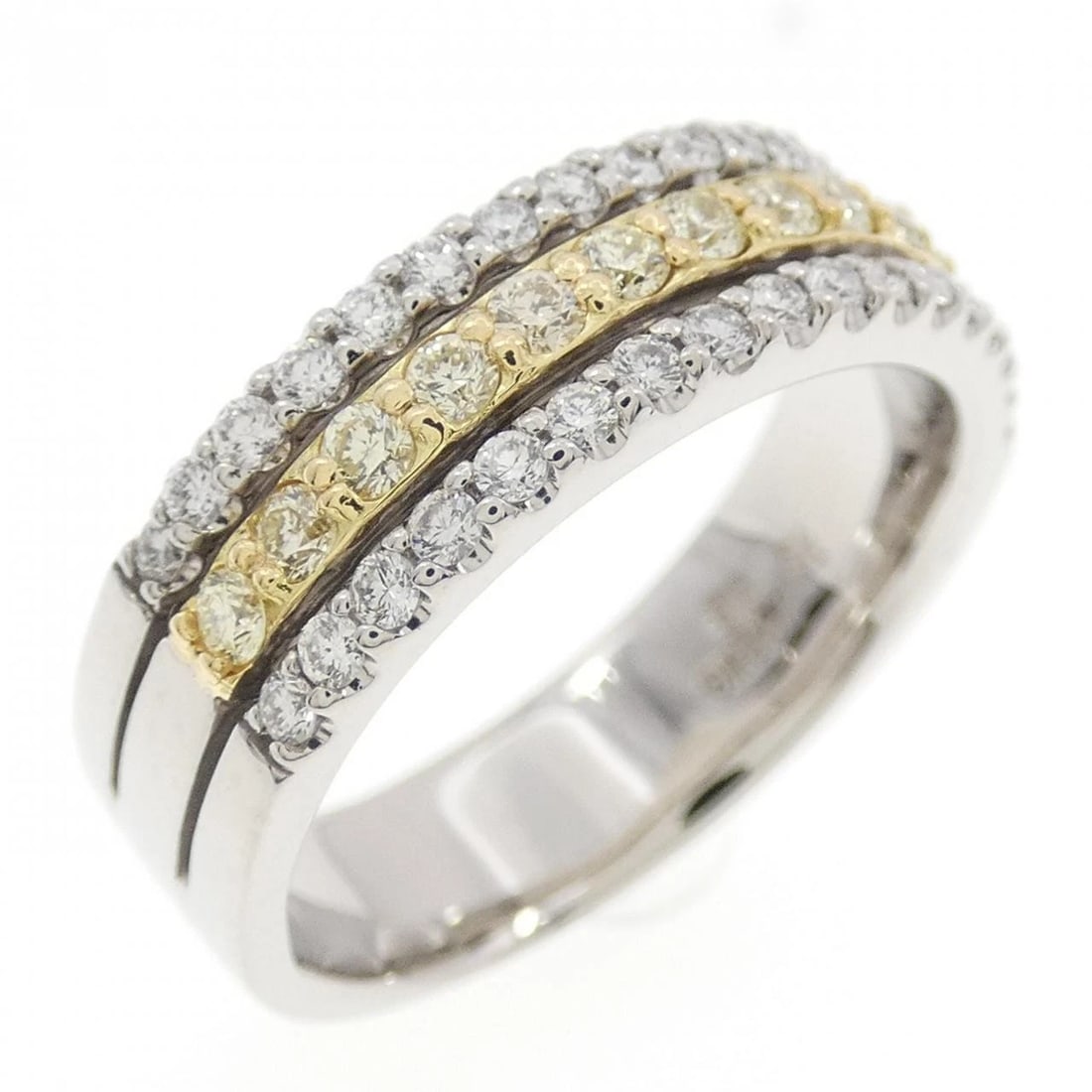 K18WG/K18YG DIAMOND RING (1 of 2)