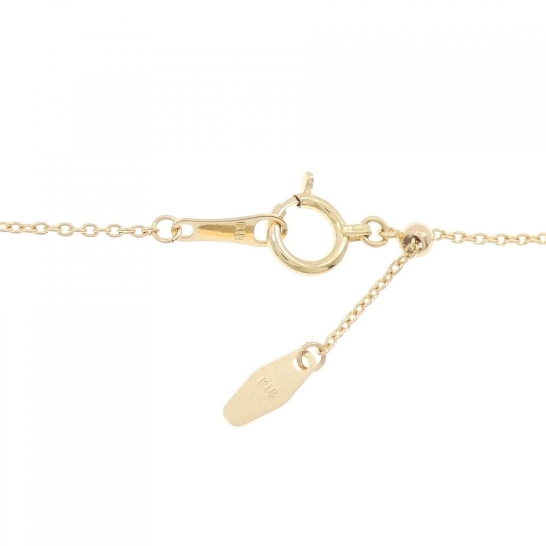 K18YG DIAMOND NECKLACE - 5