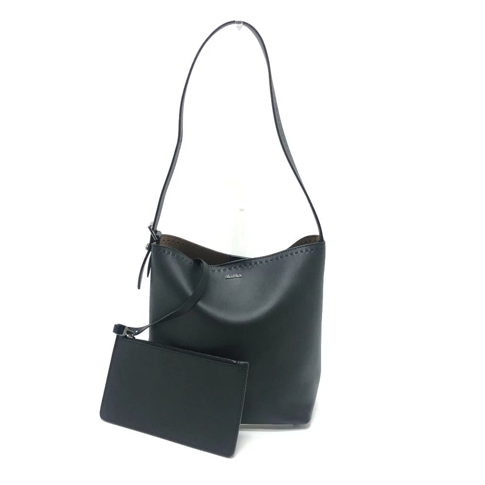MAX MARA ALCHETIPO MEDIUM LOGO BAG SHOULDER BAG (1 of 9)