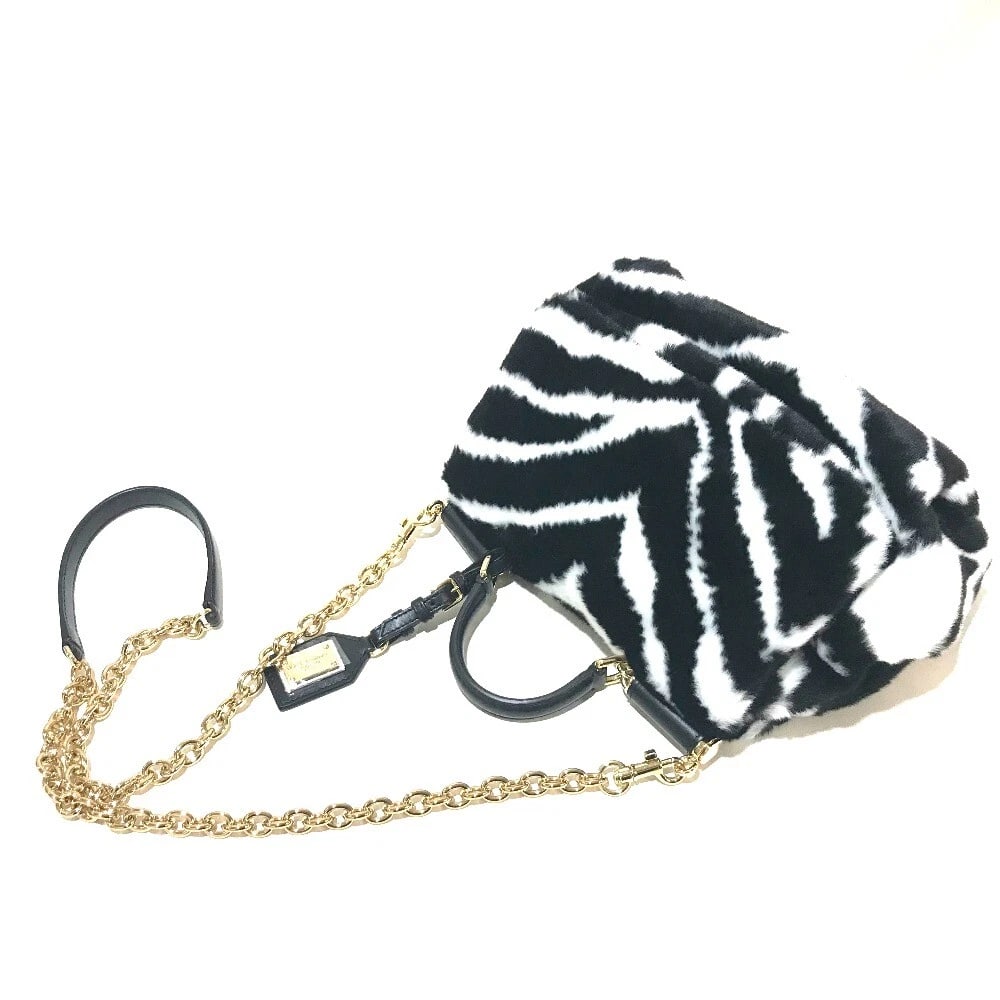 UNDOLCE&GABBANA ZEBRA PATTERN HAND BAG - 2