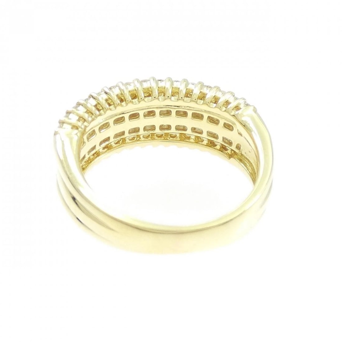 K18YG DIAMOND RING - 2