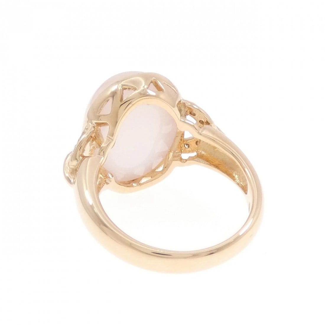 K18PG ROSE QUARTZ RING - 3