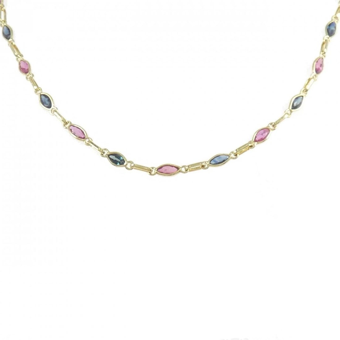 750YG RUBY NECKLACE (1 of 4)