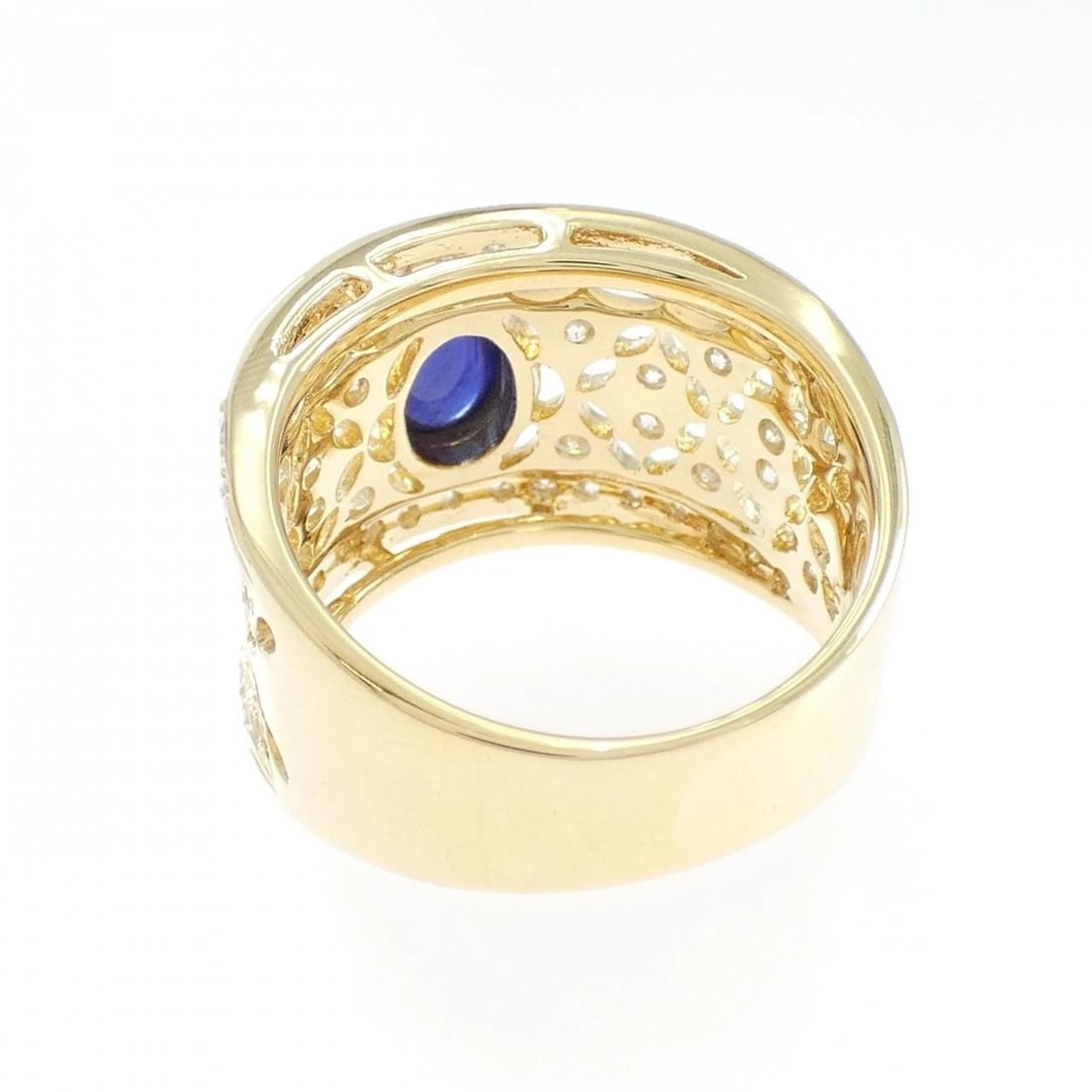 K18YG SAPPHIRE RING - 3