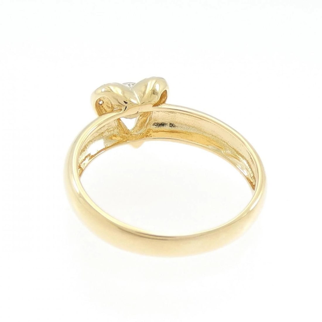 K18YG DIAMOND RING - 2