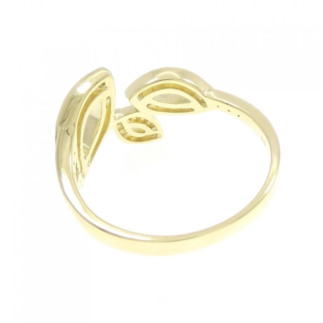 K18YG DIAMOND RING - 2