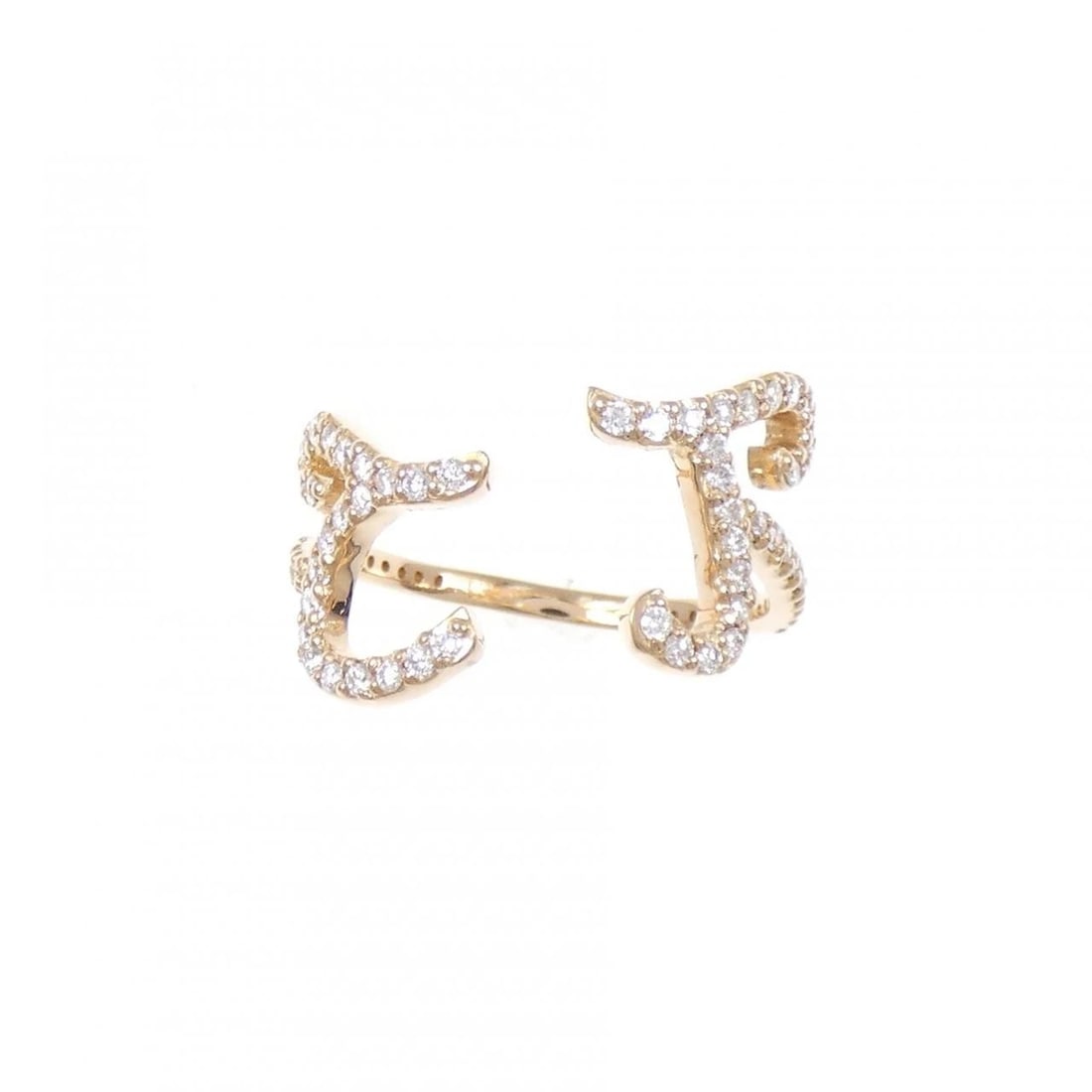 K18PG DIAMOND RING - 2