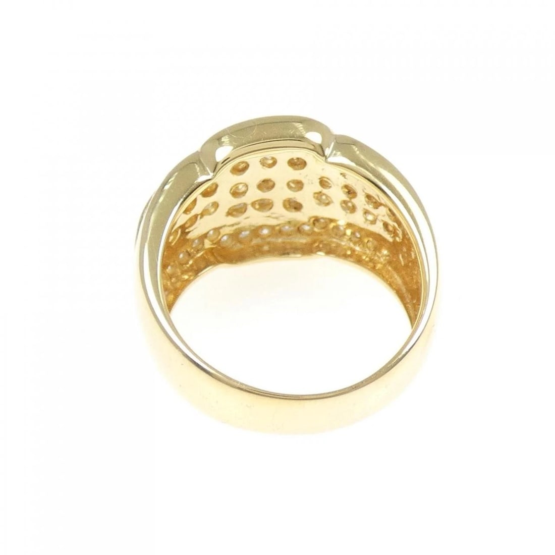 K18YG DIAMOND RING - 3