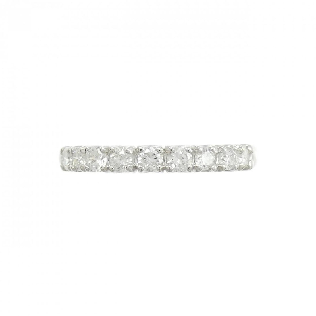K18WG DIAMOND RING - 2
