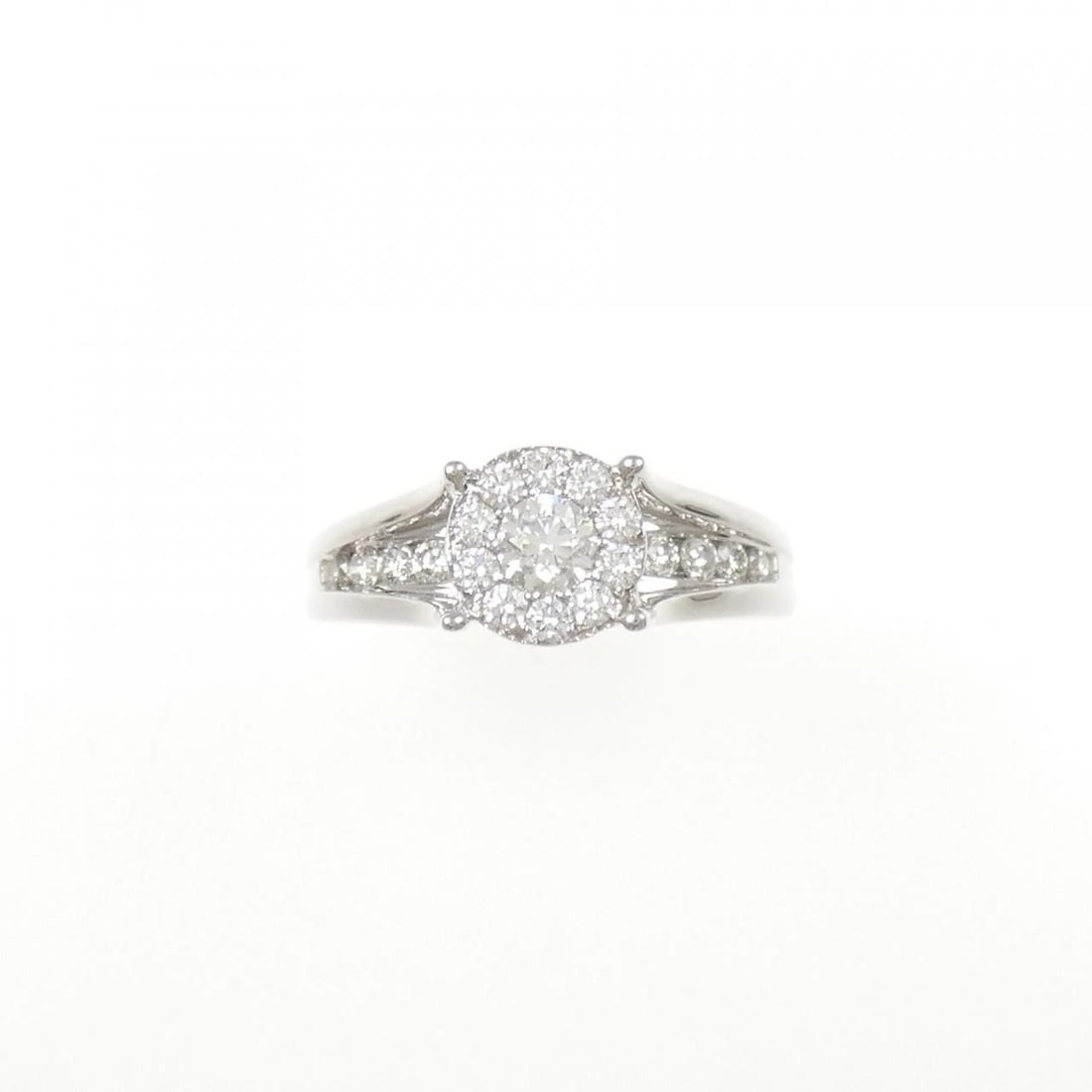 18KWG DIAMOND RING - 2