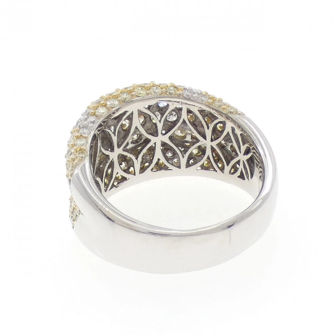 K18WG/K18YG DIAMOND RING - 3