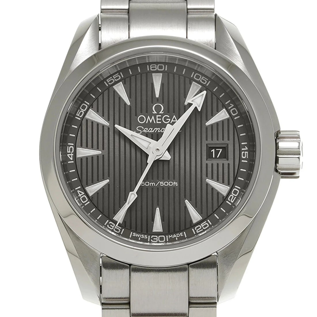 OMEGA WATCH SEAMASTER AQUA TERRA QUARTZ WATCH: Omega Watch Seamaster Aqua Terra Quartz Watch Brand: OMEGA Type/Style: Wristwatch Material: SS Color: GRAY Size: Case size: 30mm Wrist size: Approx. 17.5cm Accessories: None Accessories No