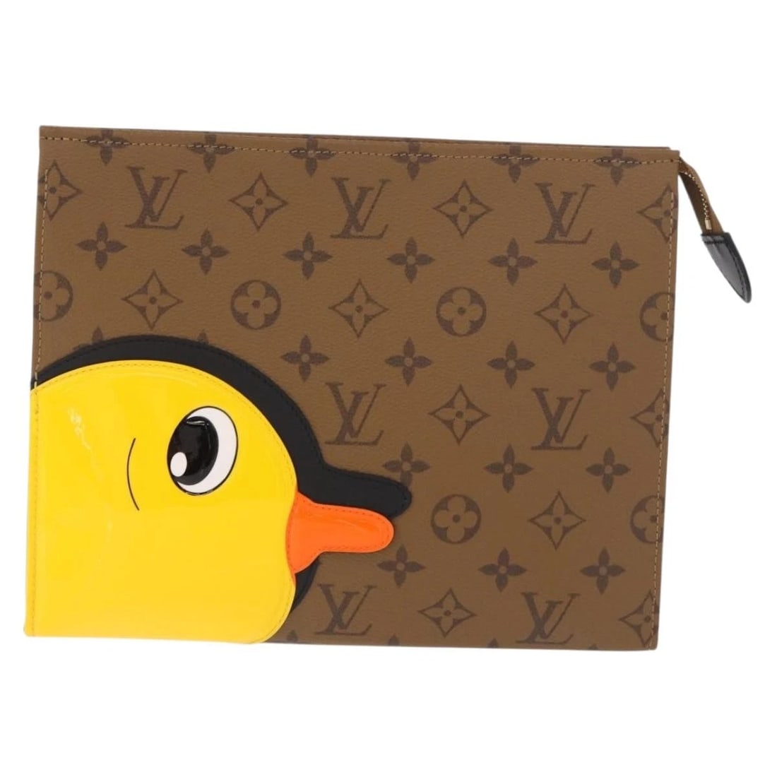 LOUIS VUITTON MONOGRAM REVERSE TRIO POSH TOILETTE CLUTCH (1 of 4)