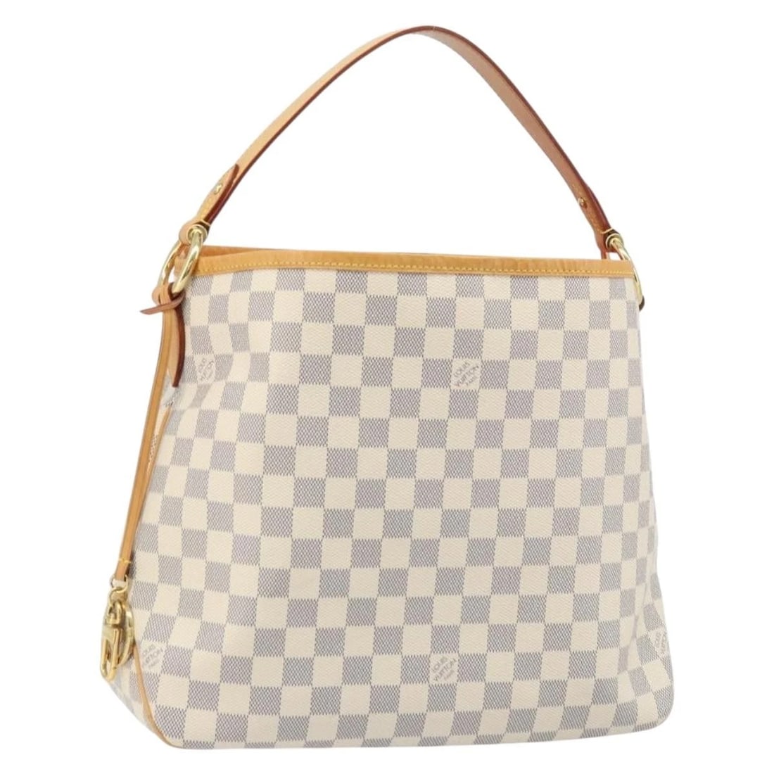 LOUIS VUITTON DAMIER AZUR DELIGHTFUL PM SHOULDER BAG: LOUIS VUITTON Damier Azur Delightful PM Shoulder Bag Brand: LOUIS VUITTON Type/Style: Shoulder Bag Material: Damier Azur Canvas Color: Damier Azur Size: Size(Inch)W15.0 x H11.0 x D4.7inch(Approx)