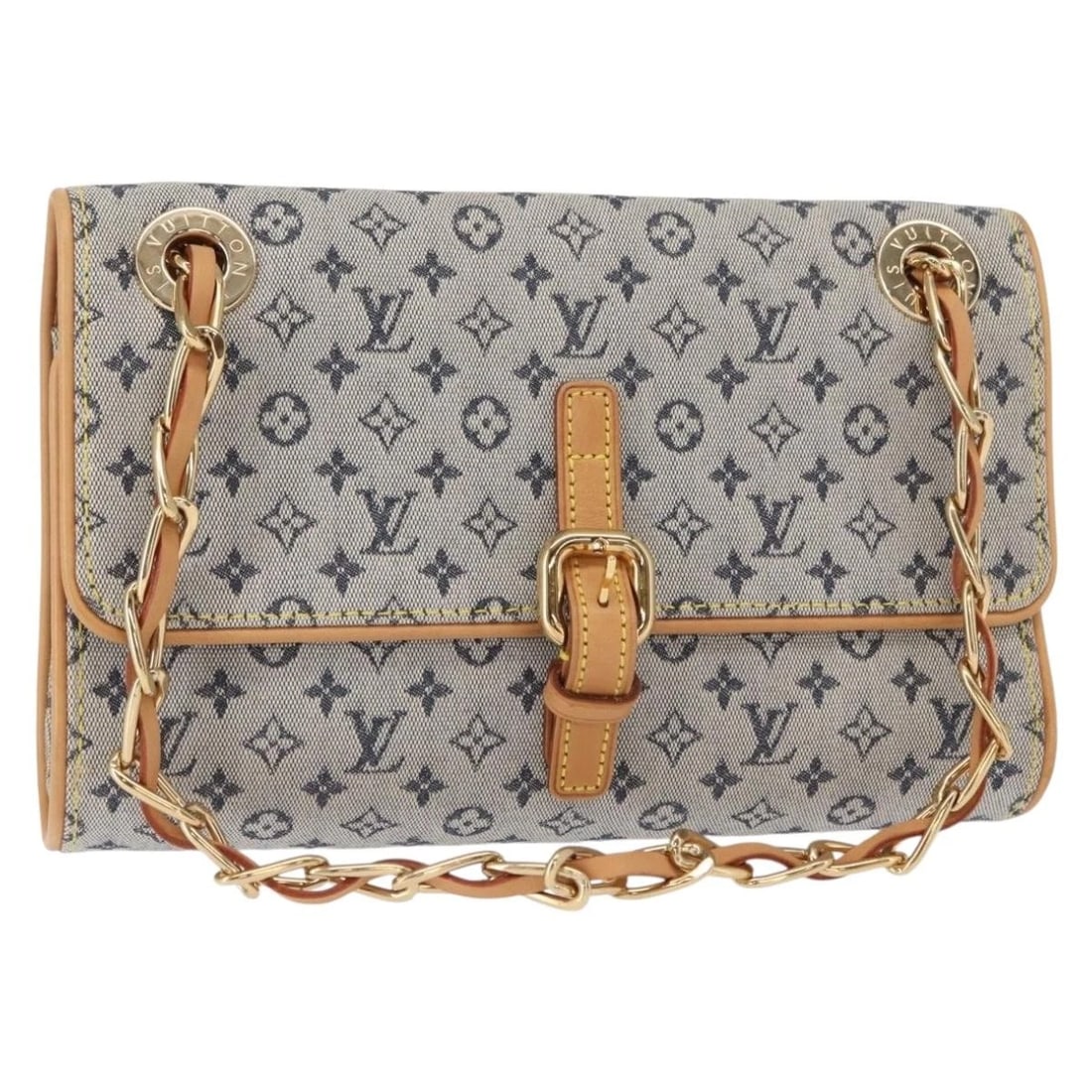 LOUIS VUITTON MONOGRAM MINI CAMILLE CHAIN SHOULDER BAG BLUE: LOUIS VUITTON Monogram Mini Camille Chain Shoulder Bag Blue Brand: LOUIS VUITTON Type/Style: Shoulder Bag Material: Monogram Mini Canvas Color: Blue Size: Size(Inch)W9.1 x H5.9 x D2.4inch(Approx)