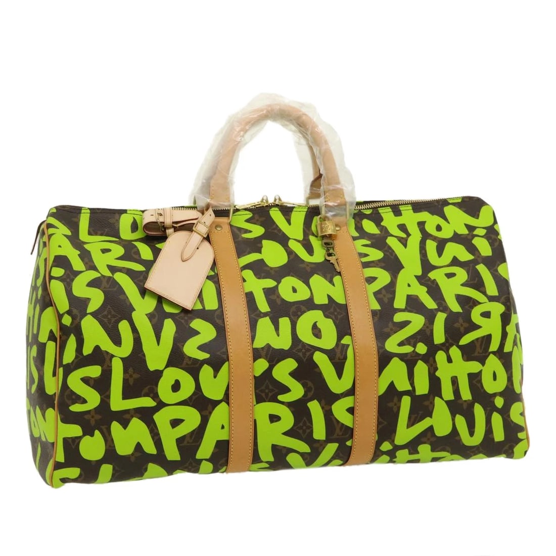 LOUIS VUITTON MONOGRAM GRAFFITI KEEPALL 50 BOSTON BAG (1 of 6)