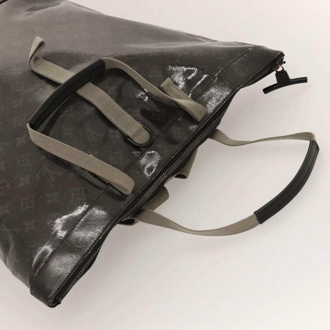 LOUIS VUITTON MONOGRAM ECLIPSE GLAZE ZIPPED TOTE BACKPACK - 5