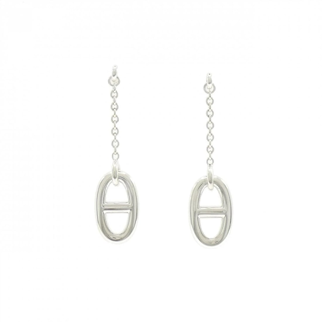 HERMES FARANDOLE PIERCE: Hermes Farandole Pierce Brand: HERMES Type/Style: Hermes Pierce/Earring Material: 925Silver, Color: Silver Size: Approximate dimensions (height x width): 39.4cm x 10.2cm Accessories: None Accessories