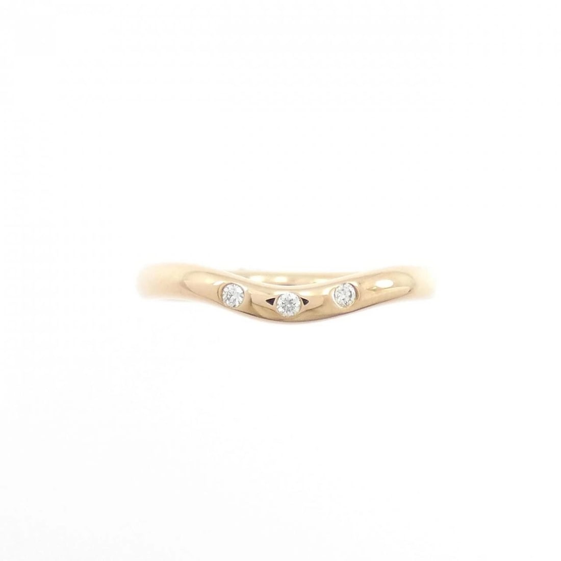 TIFFANY & CO. BAND RING: TIFFANY & Co. Band Ring Brand: TIFFANY&Co. Type/Style: TIFFANY & Co. Ring Material: 750 Pink Gold, Main Stone natural Color: pink gold Size: US 3 Accessories: None Accessories Notice: When purchasing