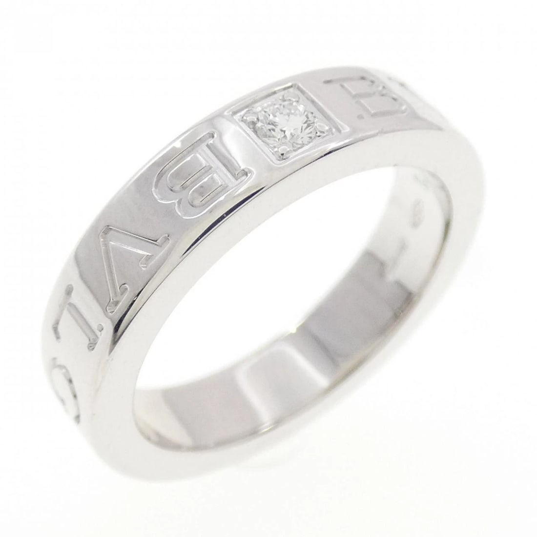 BVLGARI B.ZERO1 RING: Bvlgari B.zero1 Ring Brand: BVLGARI Type/Style: Bulgari Ring Material: 750 white gold, Color: white gold Size: US 4 Accessories: None Accessories Notice: When purchasing pre-owned goods, please refer