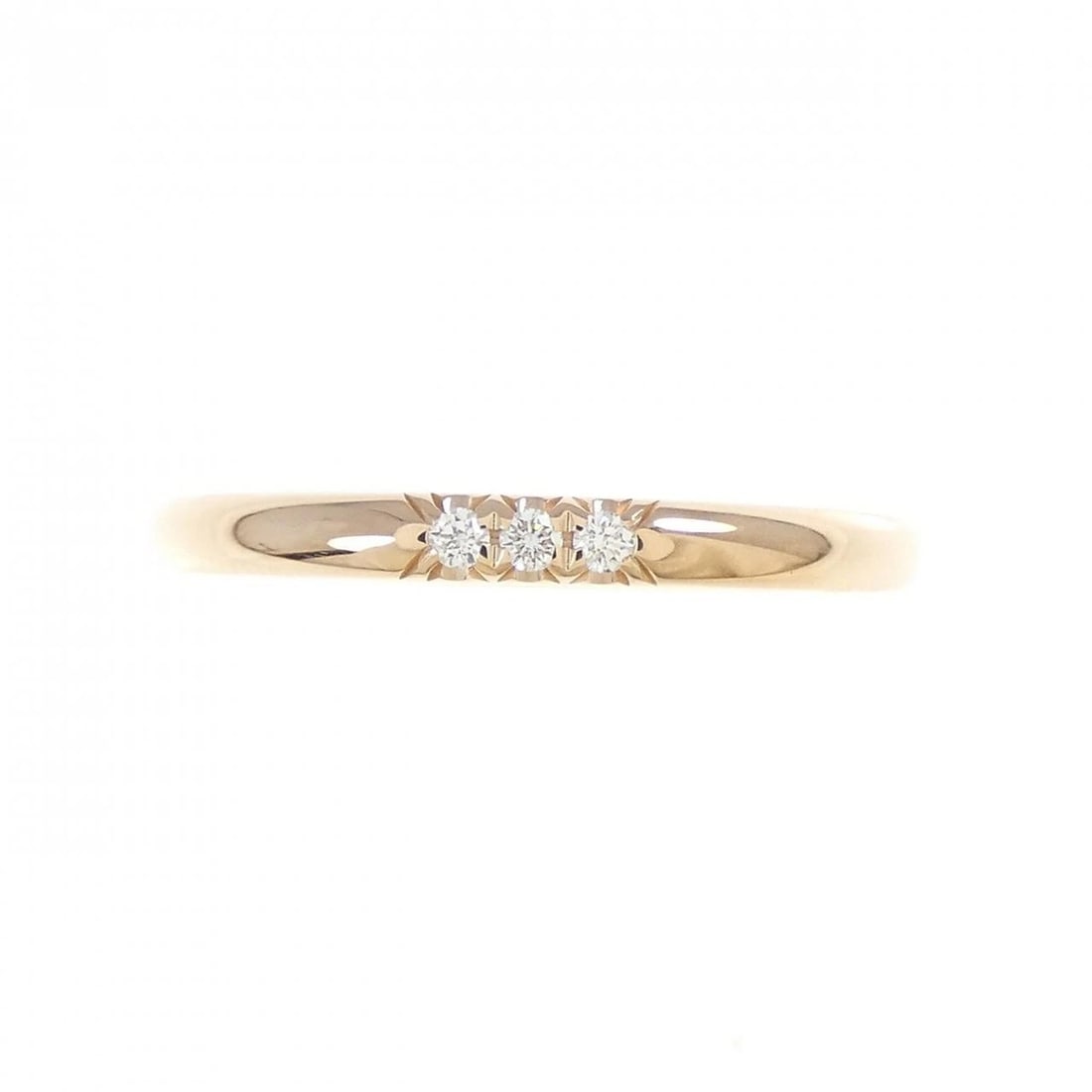 TIFFANY & CO. BAND RING: TIFFANY & Co. Band Ring Brand: TIFFANY&Co. Type/Style: TIFFANY & Co. Ring Material: 750 Pink Gold, Main Stone natural Color: pink gold Size: US 5 Accessories: None Accessories Notice: When purchasing