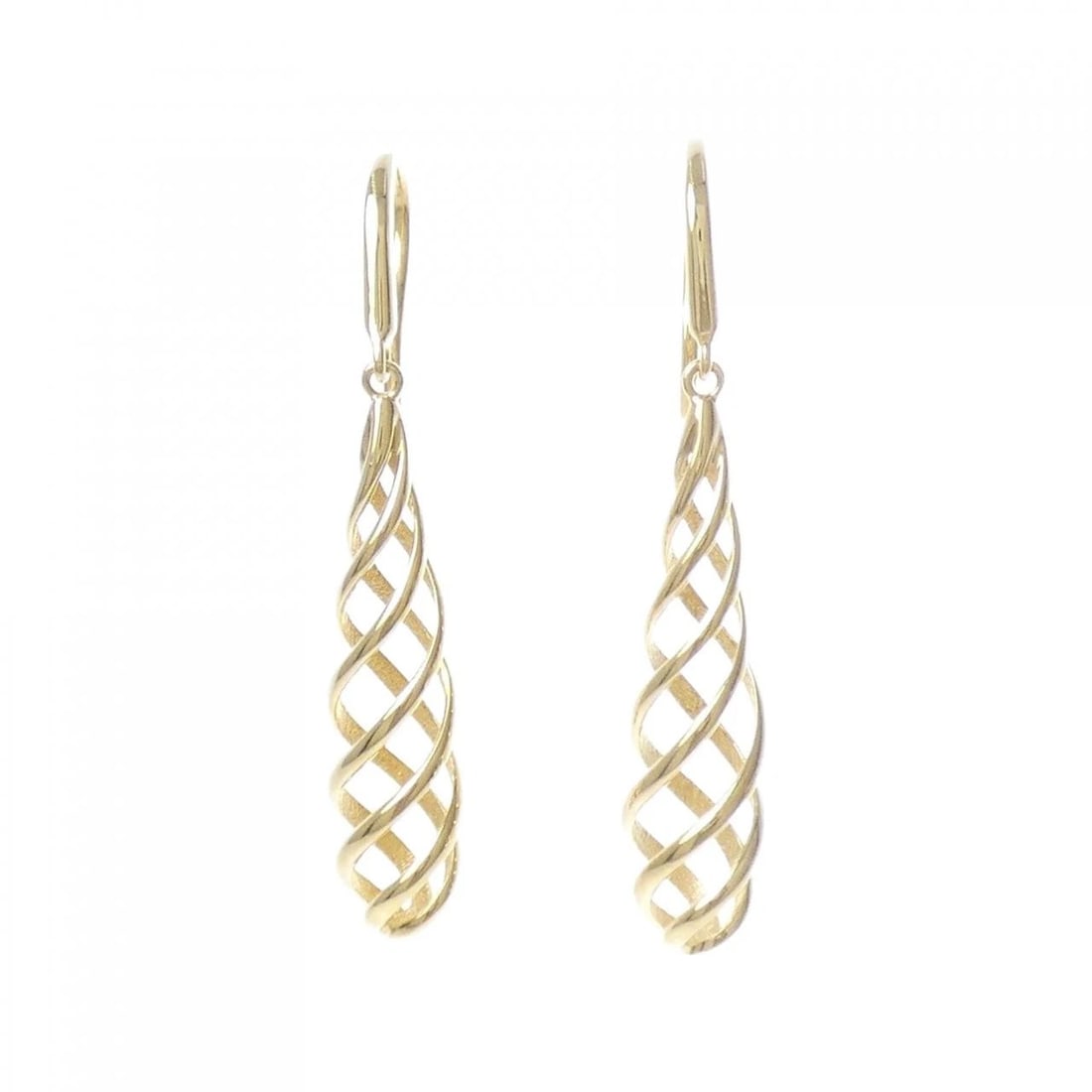TIFFANY&CO. LUCE DROP SMALL PIERCE: TIFFANY&Co. Luce Drop Small Pierce Brand: TIFFANY&Co. Type/Style: TIFFANY&Co. Pierce/Earring Material: 750Yellow Gold, Color: Yellow Gold Size: Actual Size Approximate dimensions (height x width):