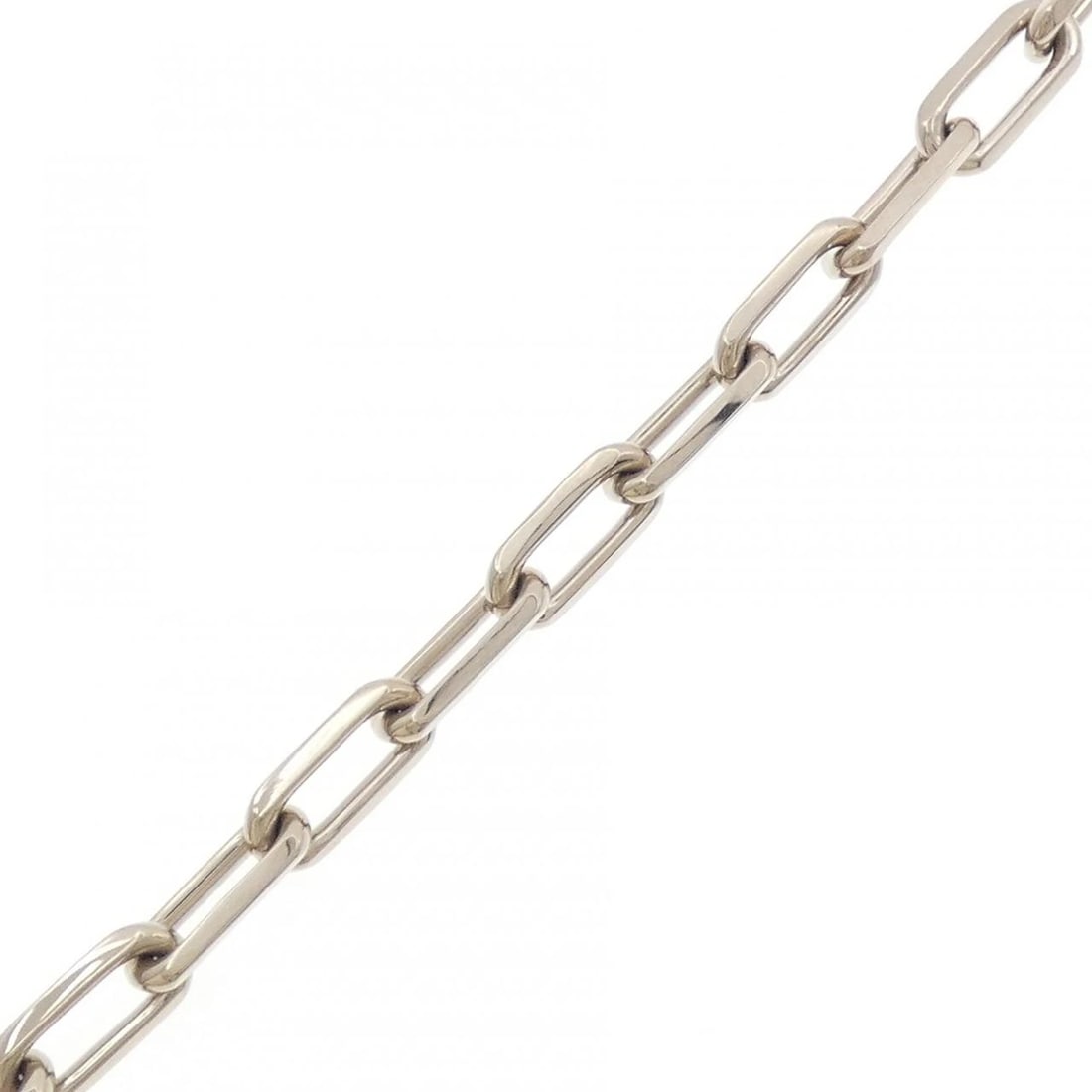 CARTIER SANTOS BRACELET: Cartier Santos Bracelet Brand: CARTIER Type/Style: Cartier Bracelets Material: 750 white gold, Color: white gold Size: Lenght 20cm Actual Size Max width approx: 5.5mm Accessories: None Accessories