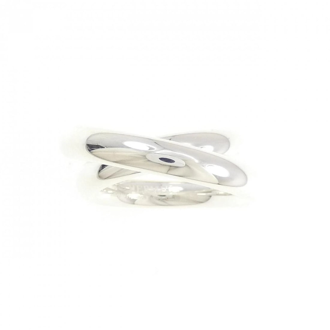 HERMES VERTIGE RING: Hermes Vertige Ring Brand: HERMES Type/Style: Hermes Ring Material: 925Silver, Color: Silver Size: US 5 3/4 Accessories: None Accessories Notice: When purchasing pre-owned goods, please re