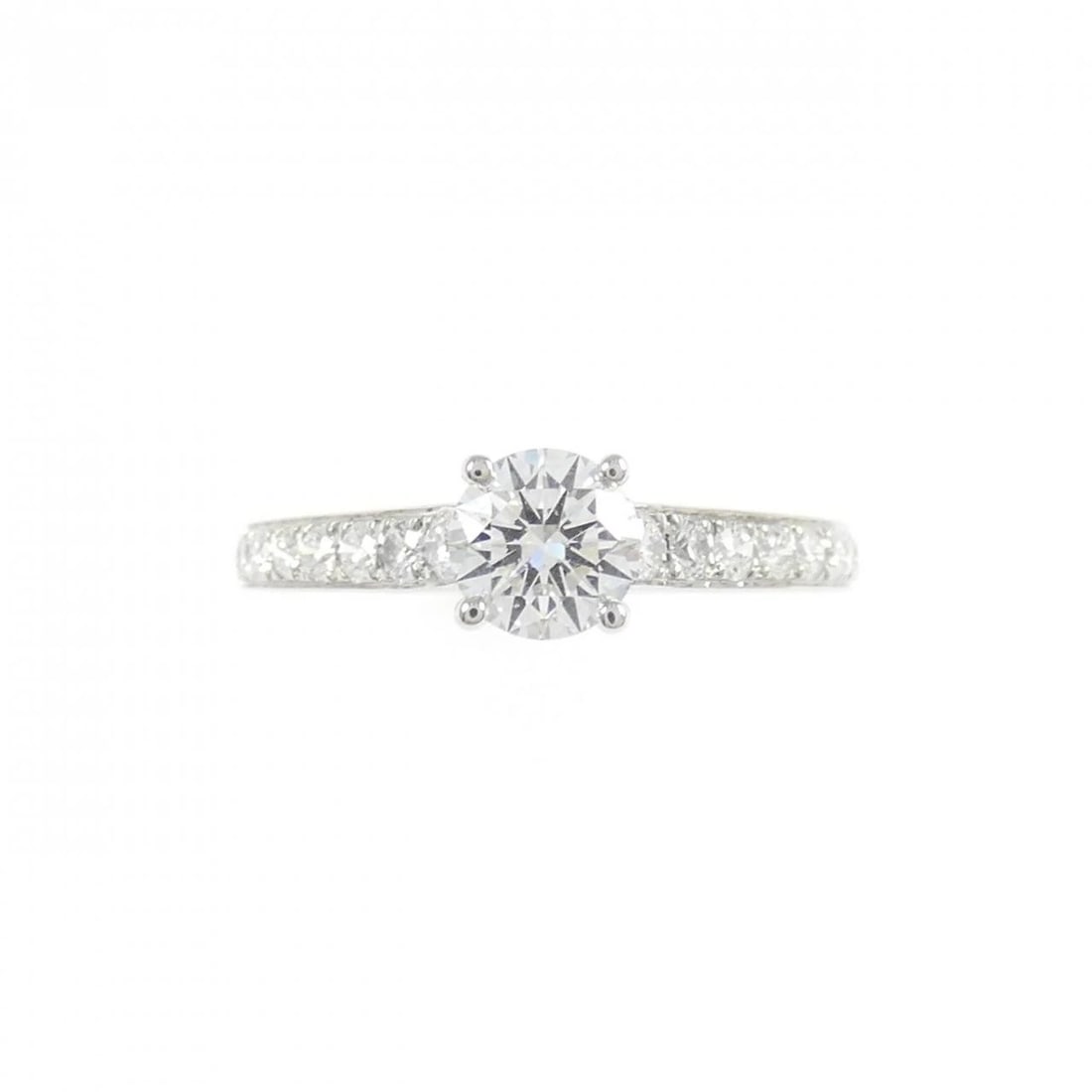 VAN CLEEF & ARPELS ROMANCE RING: Van Cleef & Arpels Romance Ring Brand: Van Cleef & Arpels Type/Style: Van Cleef & Arpels Ring Material: Platinum950, Main Stone natural Color: silver Size: US 5 Accessories: None Accessories Notice: