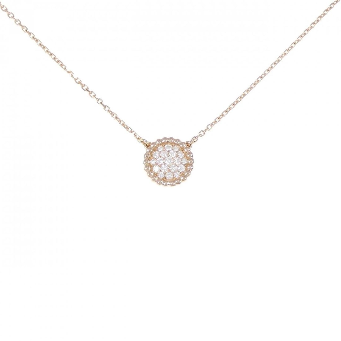 VAN CLEEF & ARPELS PERLEE NECKLACE: Van Cleef & Arpels Perlee Necklace Brand: Van Cleef & Arpels Type/Style: Van Cleef & Arpels Necklace Material: 750 Pink Gold, Main Stone Natural Color: Pink Gold Size: lentgh 37?42cm Actual Size