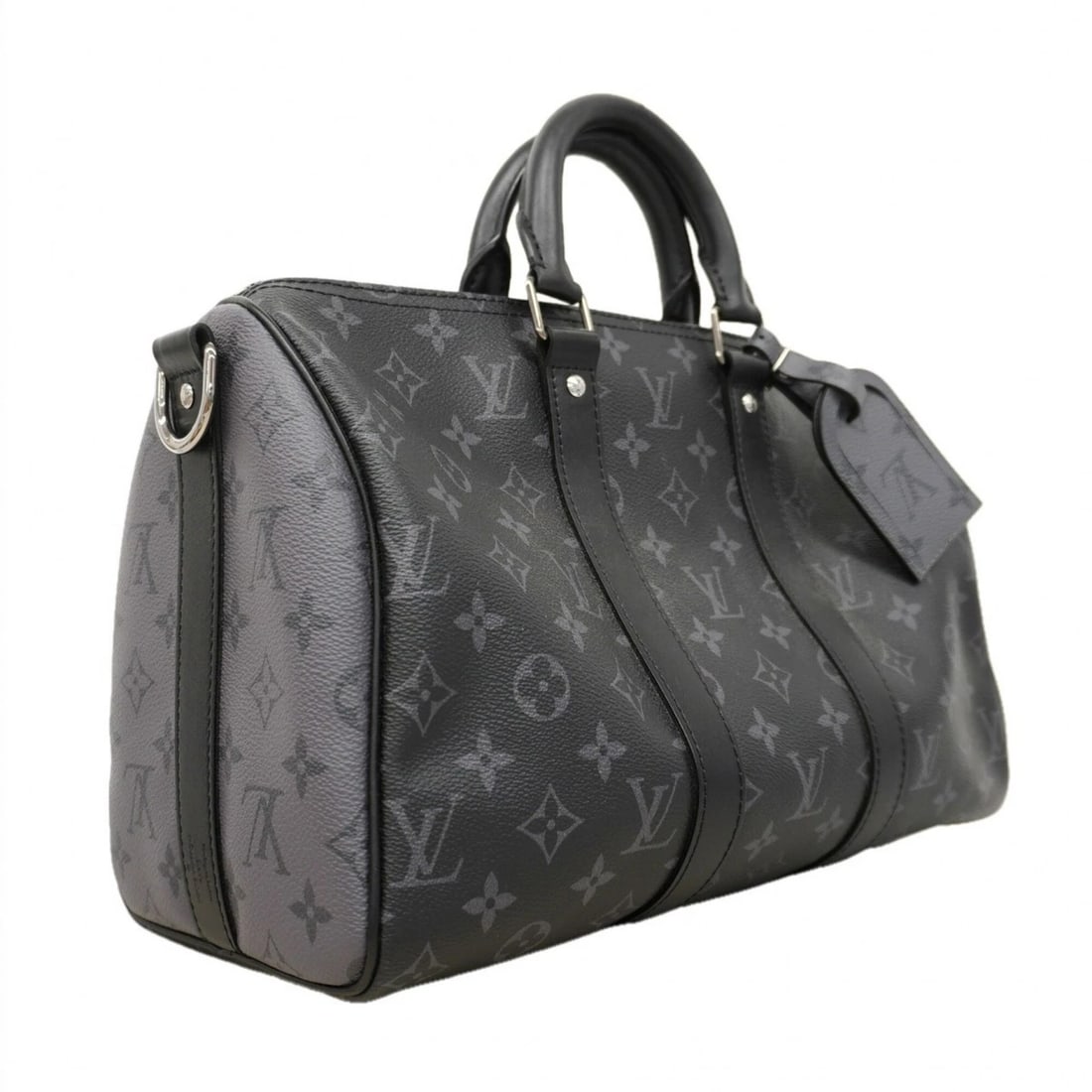 LOUIS VUITTON MONOGRAM ECLIPSE REVERSE KEEPALL BANDOULIERE - 2