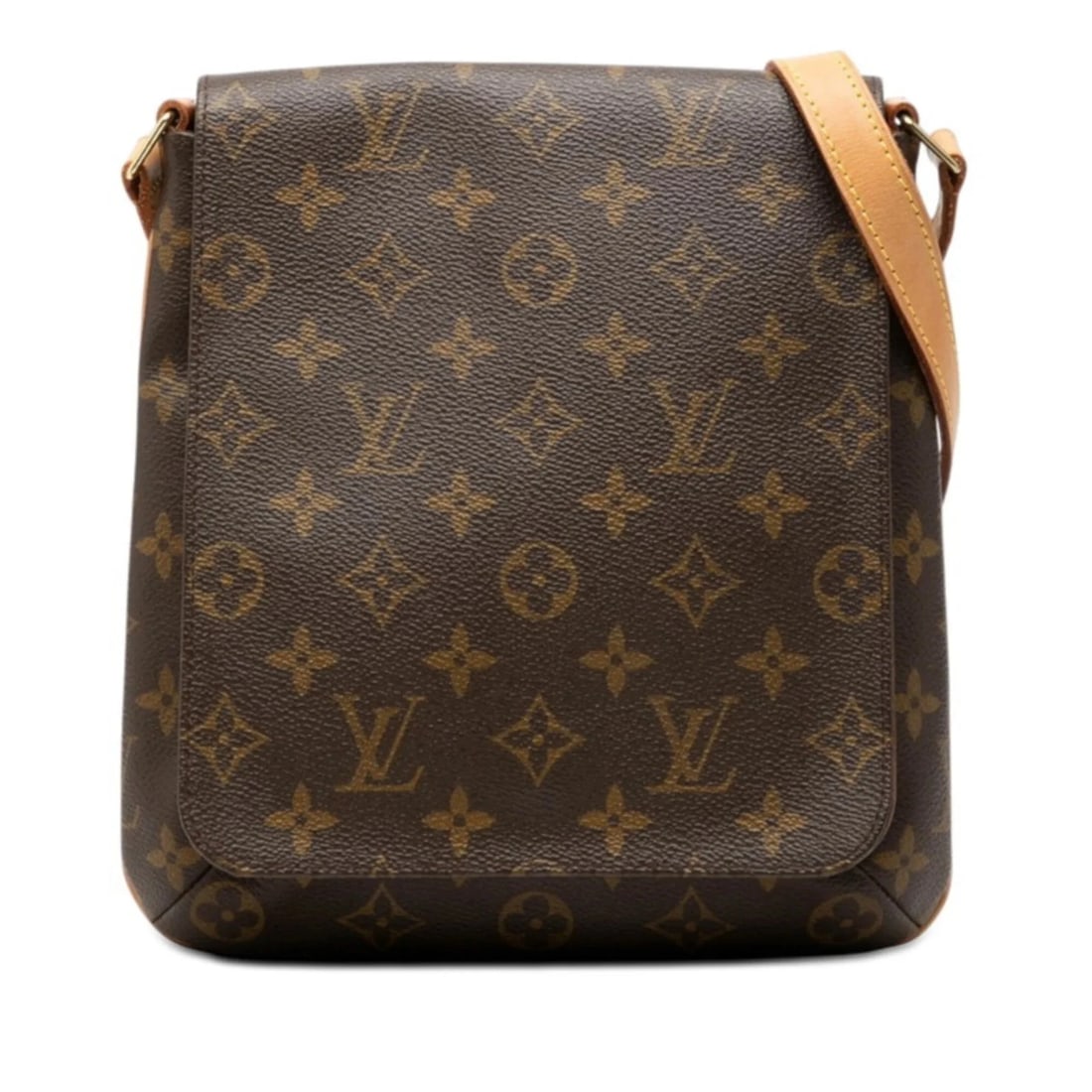 LOUIS VUITTON MONOGRAM MUSETTE SALSA SHORT SHOULDER BAG: Louis Vuitton Monogram Musette Salsa Short Shoulder Bag Brand: Louis Vuitton Type/Style: Shoulder bag Material: PVC , Leather Color: Brown Size: (HxWxD) 23cm x 21.5cm x 2.5cm / 9.05'' x 8.46'' x