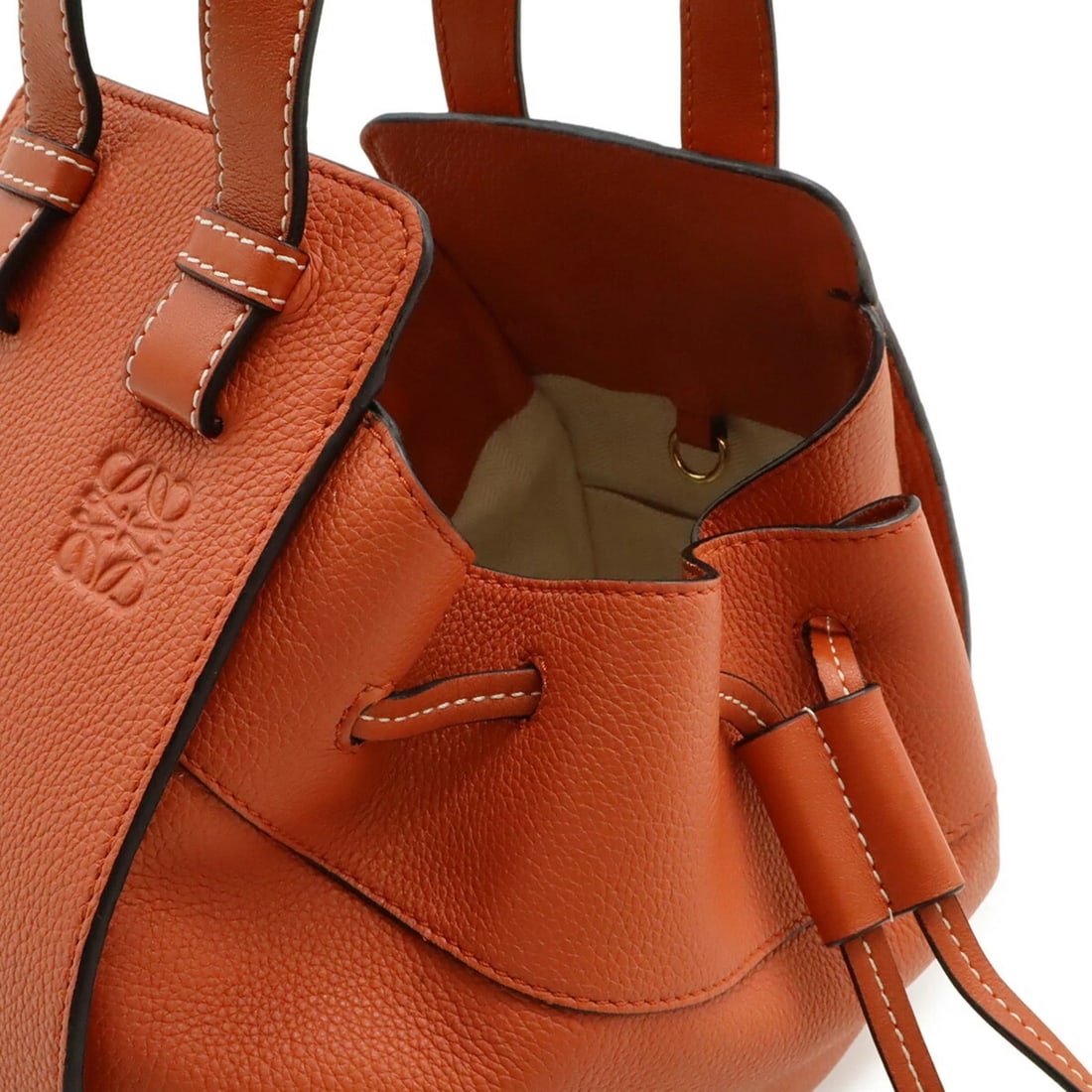 LOEWE HAMMOCK DRAWSTRING BAG SMALL HANDBAG - 5
