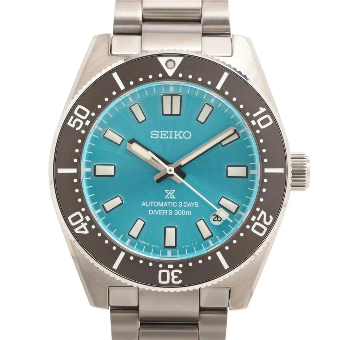 SEIKO PROSPEX SS AT BLUE DIAL WATCH: Seiko Prospex SS AT blue dial Watch Brand: Seiko Type/Style: Wristwatch Material: SS Color: Dial Color Blue Size: Case:W1.6 x H1.6inch / W40 x H46.4 Circumference of Wrist:8.3inch / 21 Accessories: