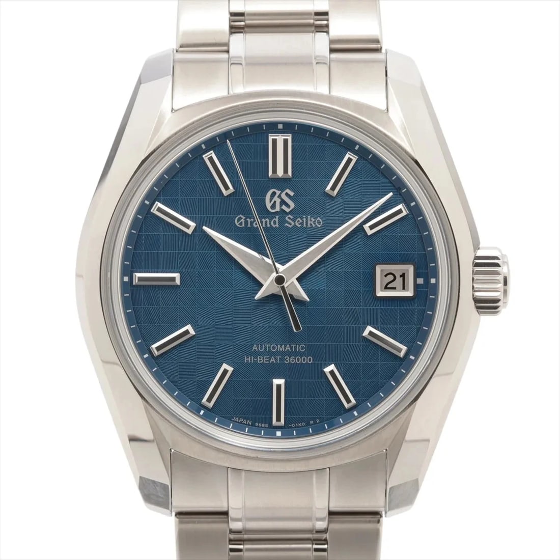GRAND SEIKO HERITAGE COLLECTION AT BLUE DIAL MECHANICAL WATCH: Grand Seiko Heritage Collection AT blue dial Mechanical Watch Brand: Grand Seiko Type/Style: Wristwatch Material: SS Color: Dial Color Blue Size: Case:W1.6 x H1.6inch / W40 x H40 Circumference of Wris
